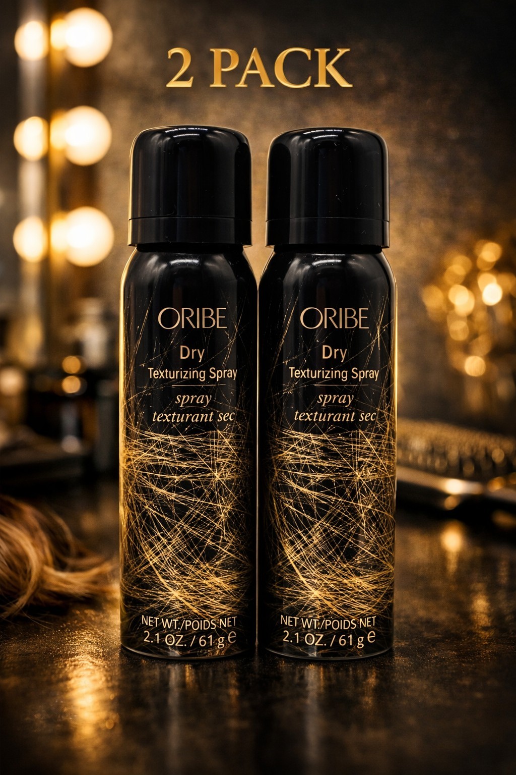Oribe Dry Texturizing Spray 2.1oz 2 Pack Duo Volume Texture Hair Spray