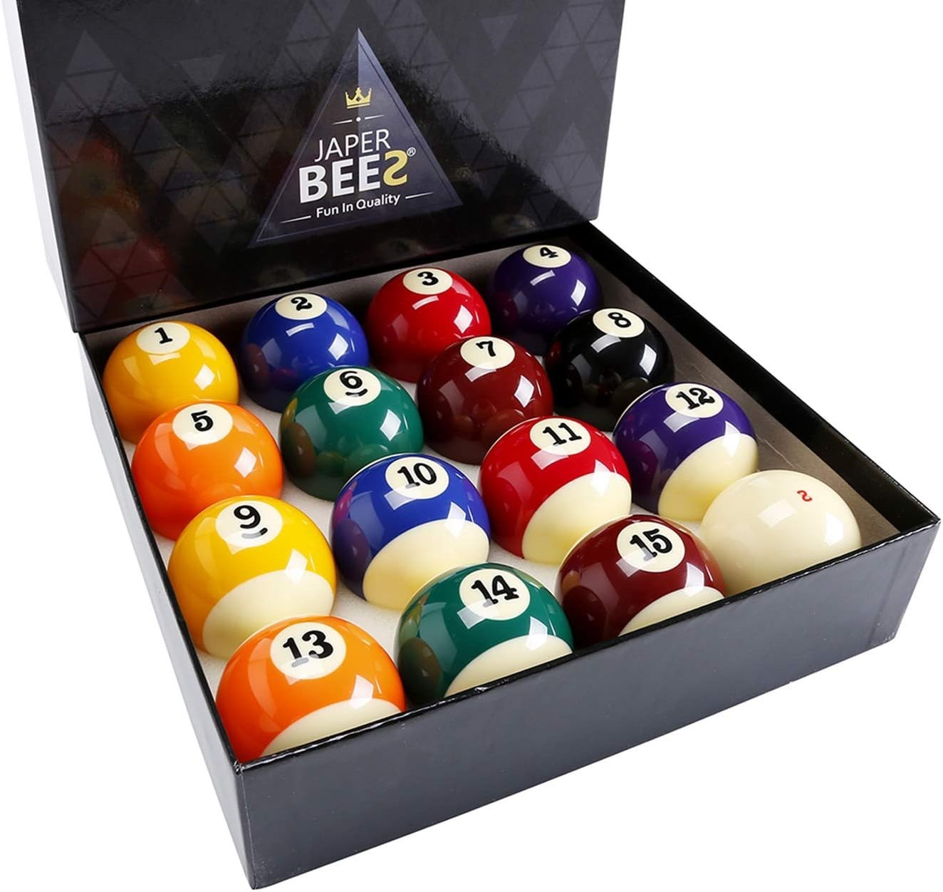 Professional Grade Billiard Balls 2-1/4" Regulation Size