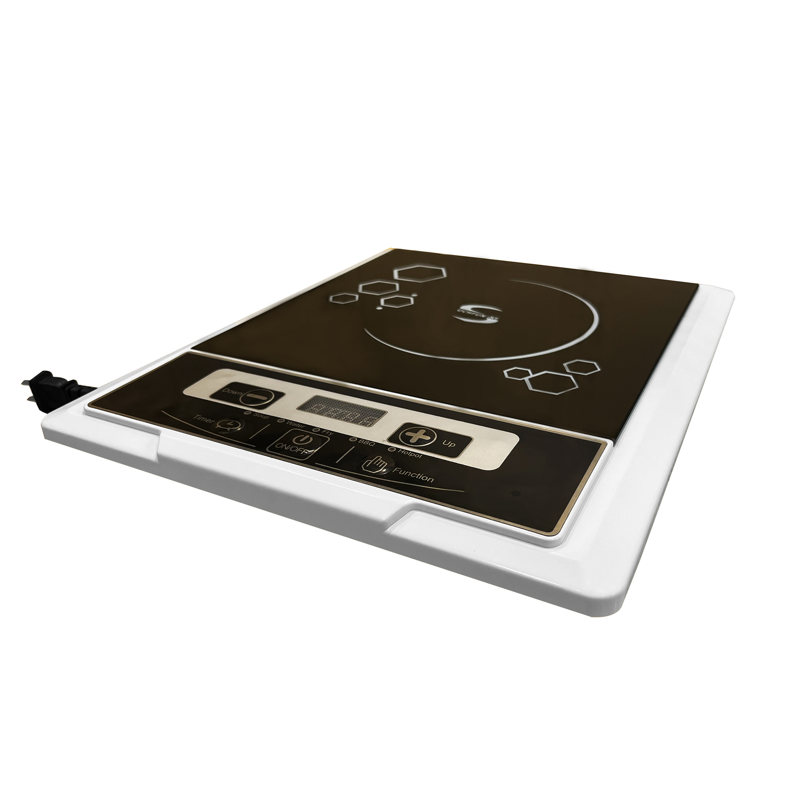 Induction Cooktop Cooker Hot Plate Heating Cooking Burner Stove Portable Dorm
