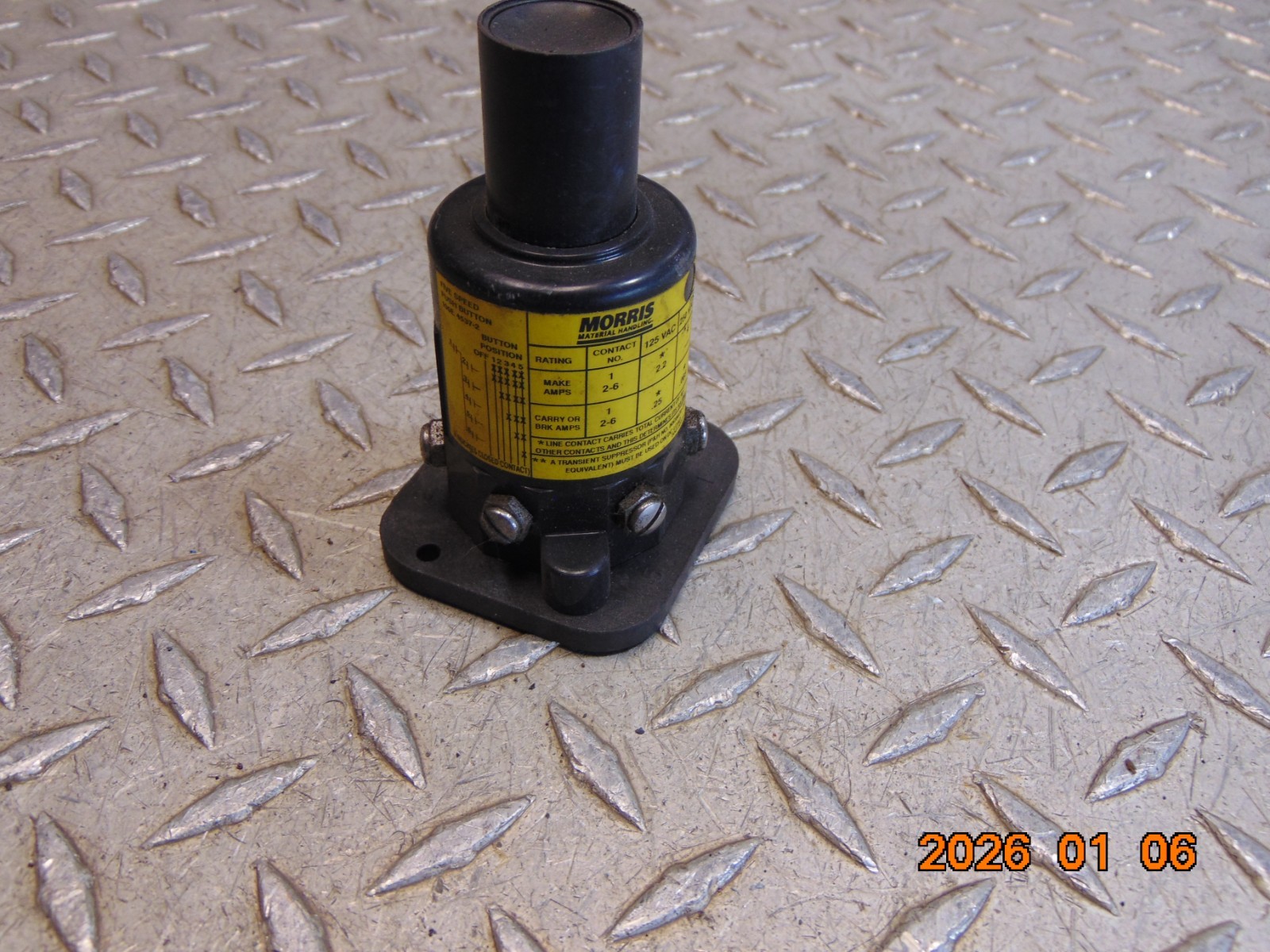 MORRIS 100E 4537-2 5-SPEED PUSH BUTTON