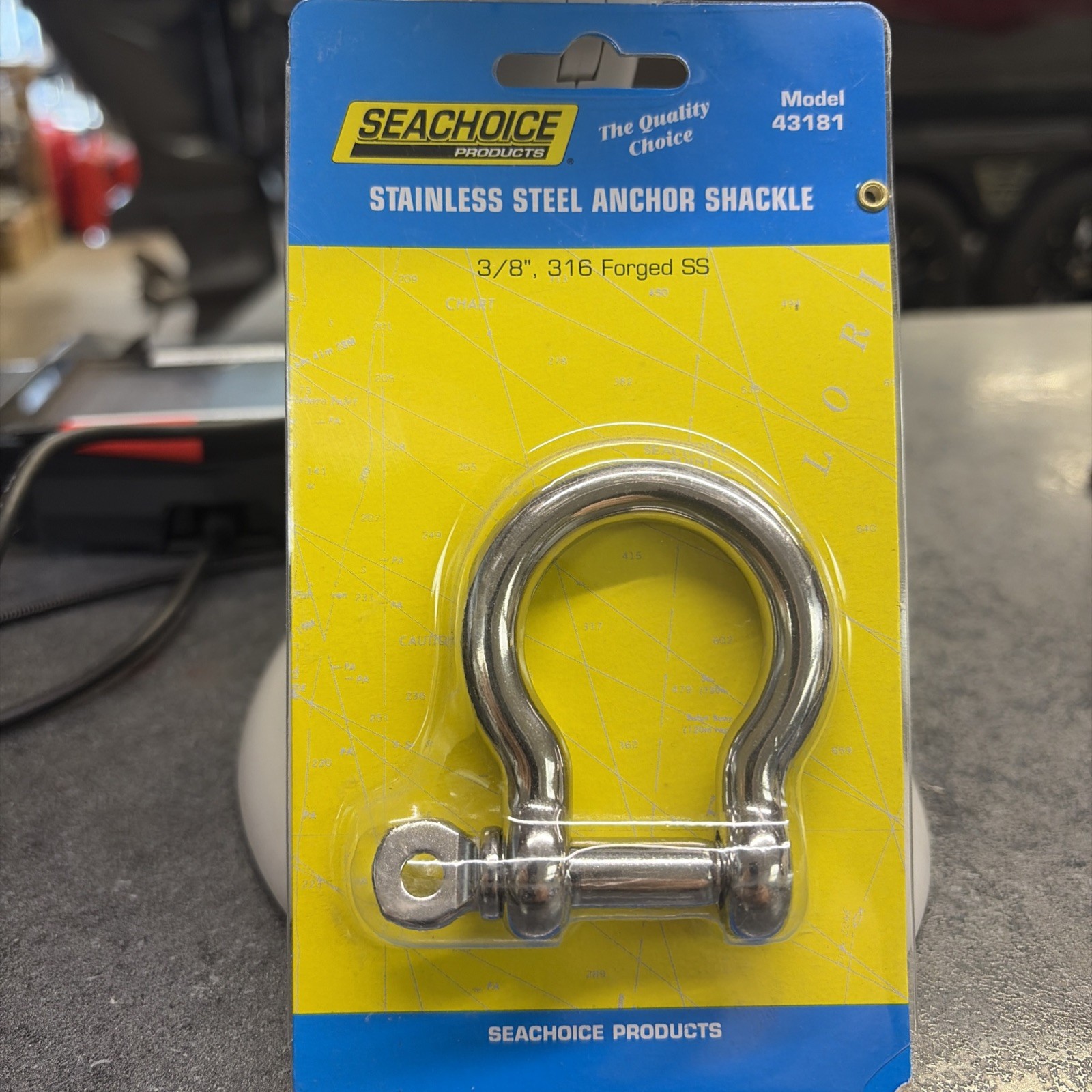 Seachoice Anchor Shackle SS 3/8" #43181