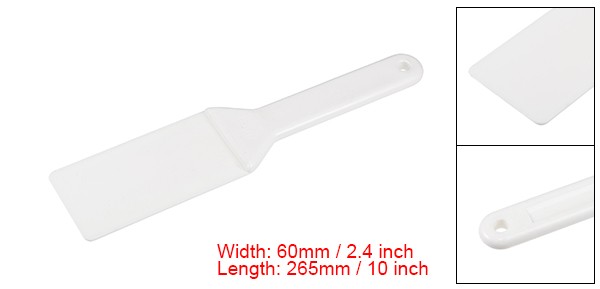 Putty Scraper 2.4" Plastic Spatula Drywall Patch Repair Spreader White