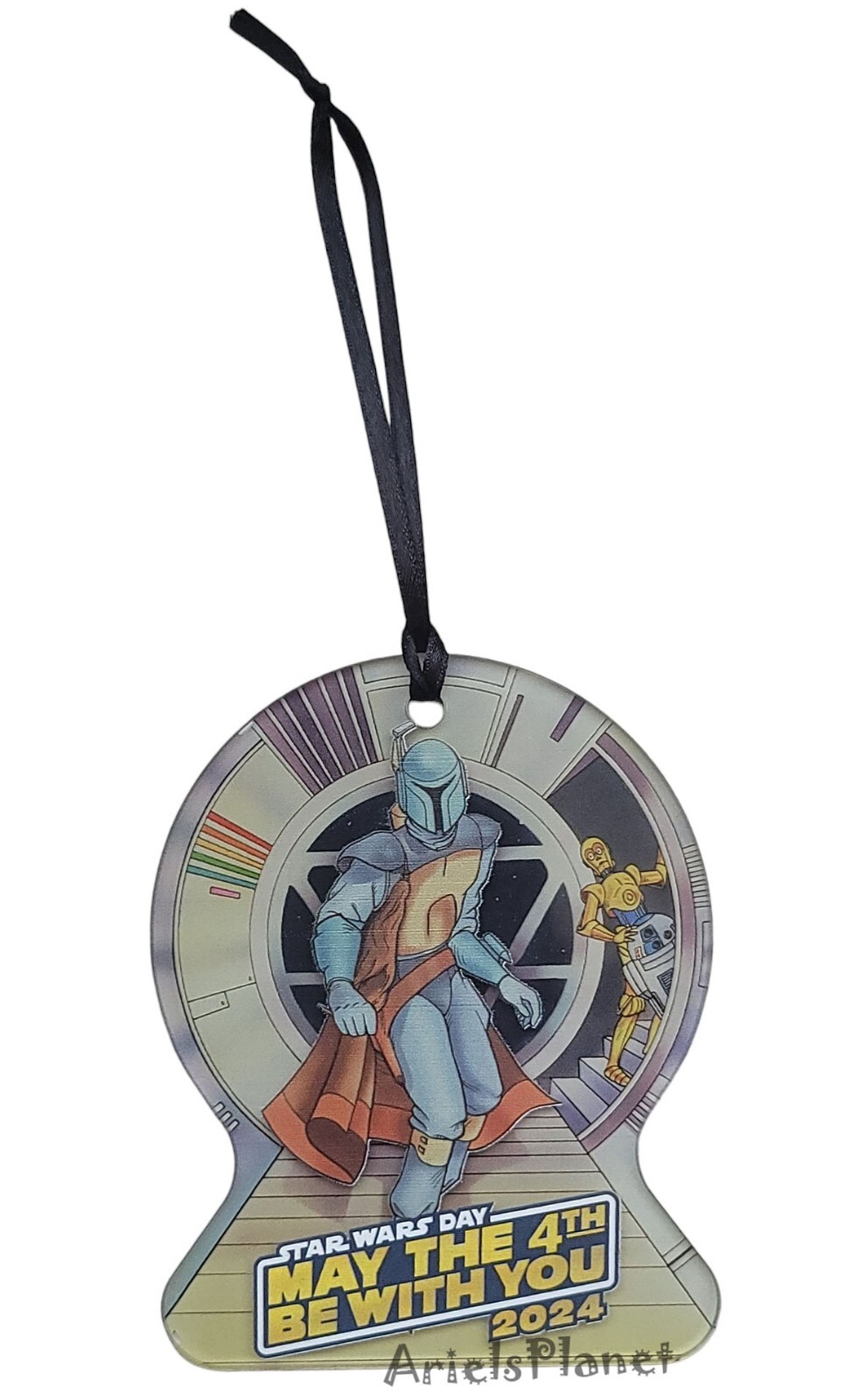 Disney Parks Star Wars Day May the 4th Be with You 2024 3-D Acrylic Ornament