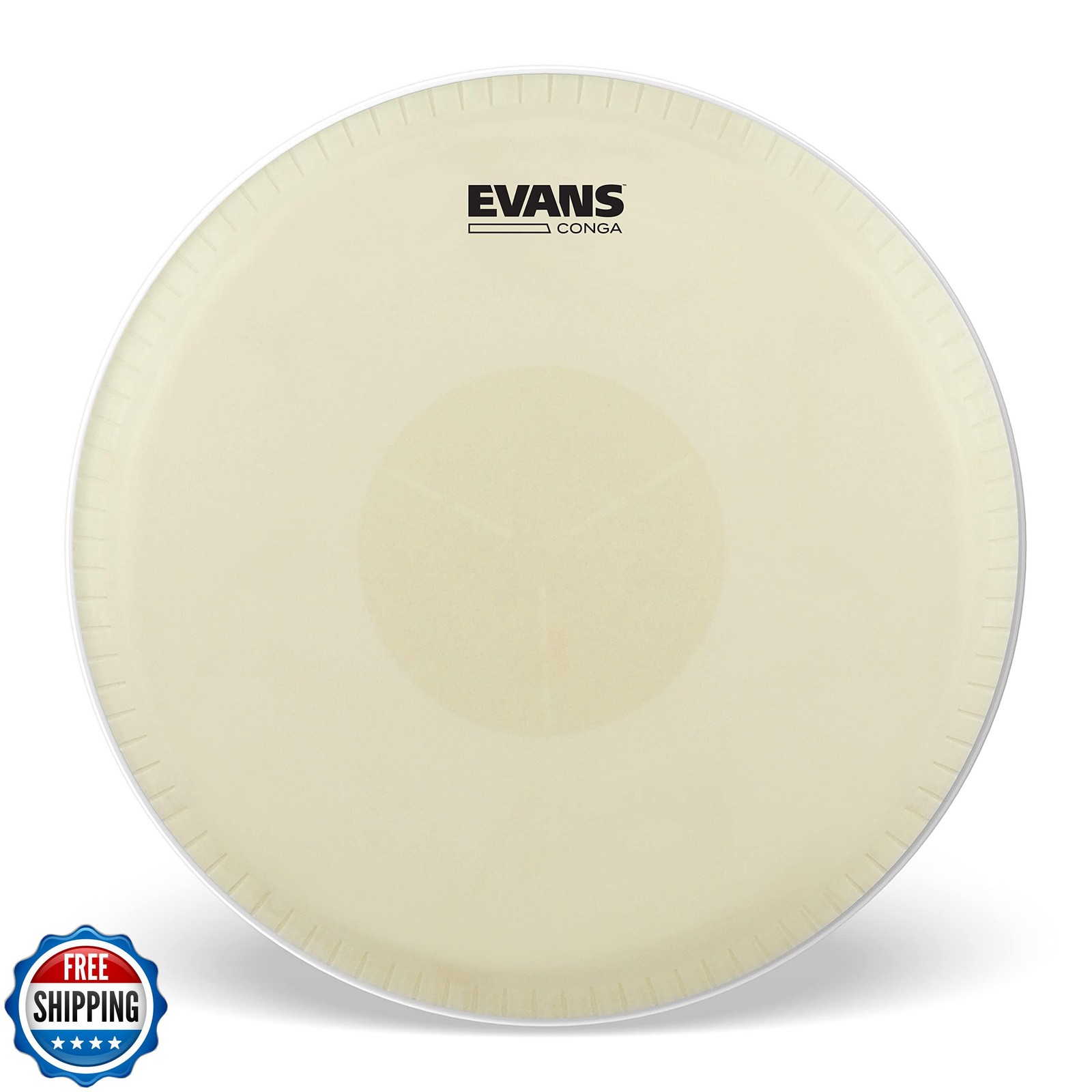 Evans Tri-Center Extended Collar Conga Drum Head, 11.00 Inch