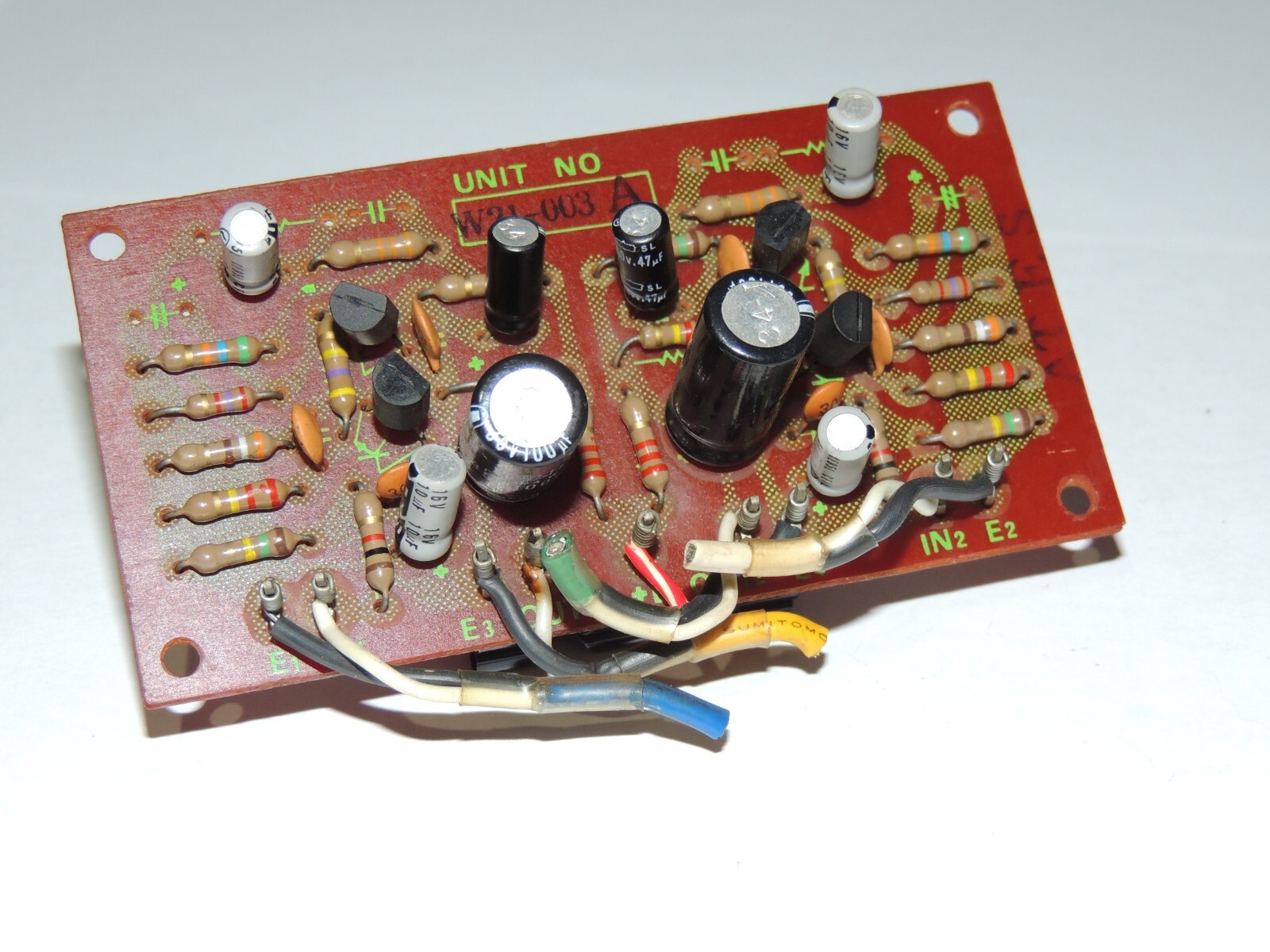 Pioneer QX-9900 SX-9000   Mic Amp Assembly   W21-003-A