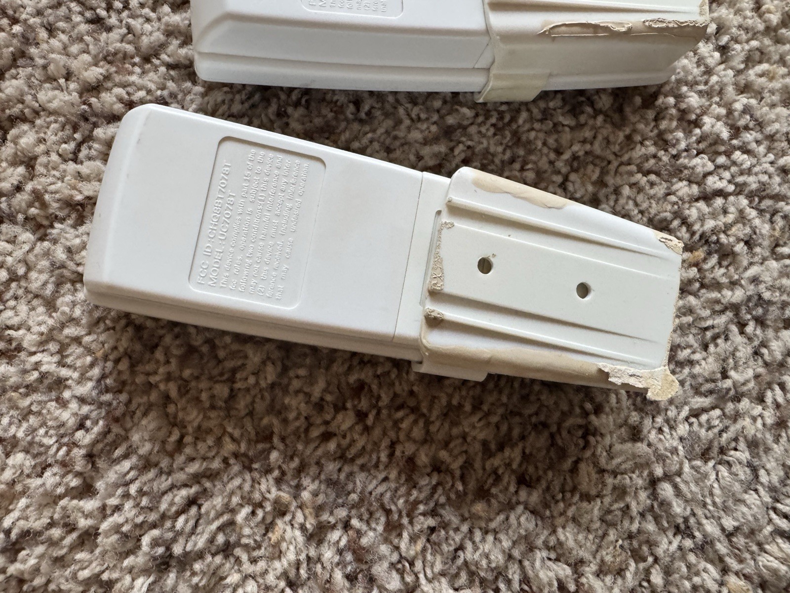 Hampton Bay Ceiling Fan Remote UC7078T with controller