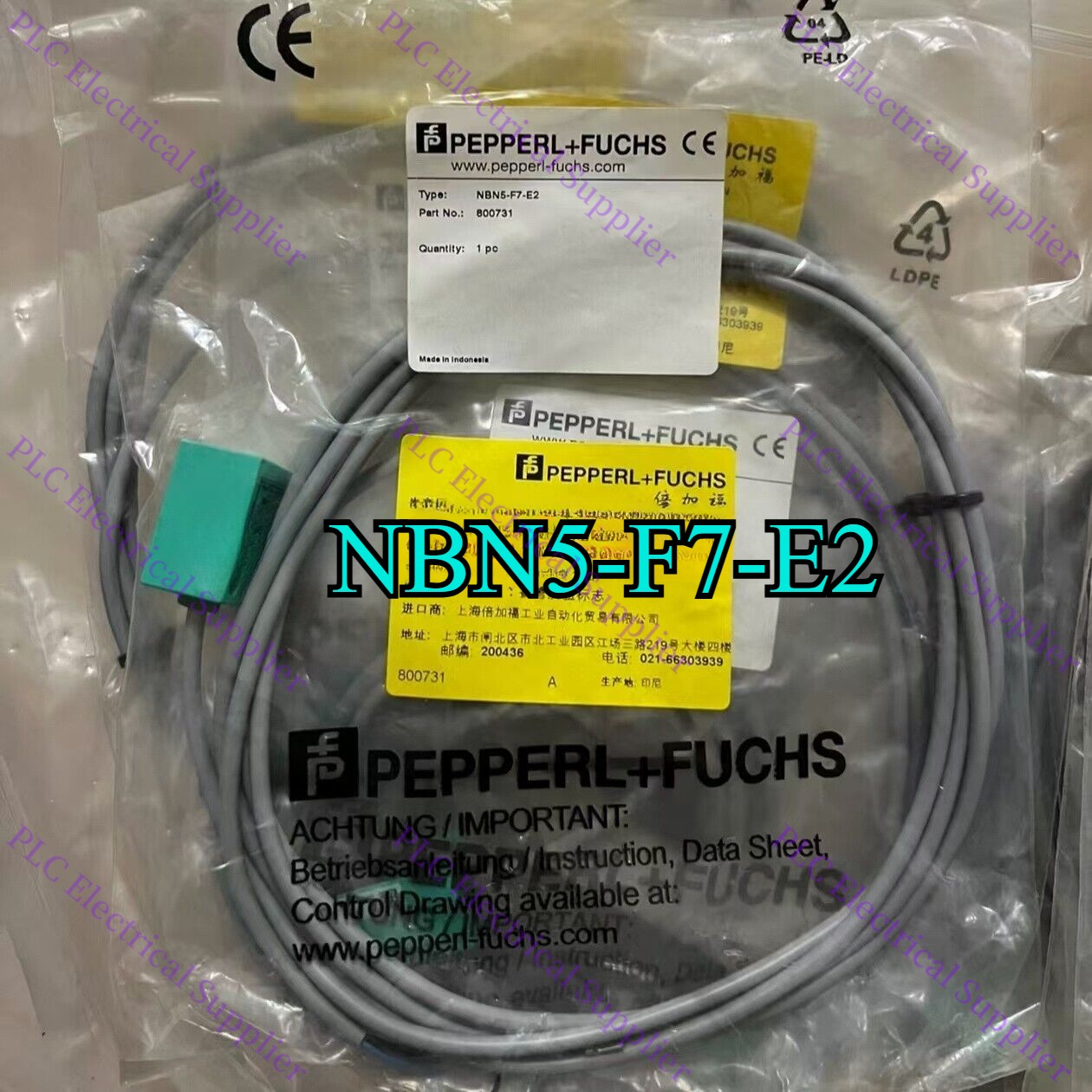 1 PCS New PEPPERL+FUCHS NBN5-F7-E2 Proximity Inductive Sensor Fast Delivery