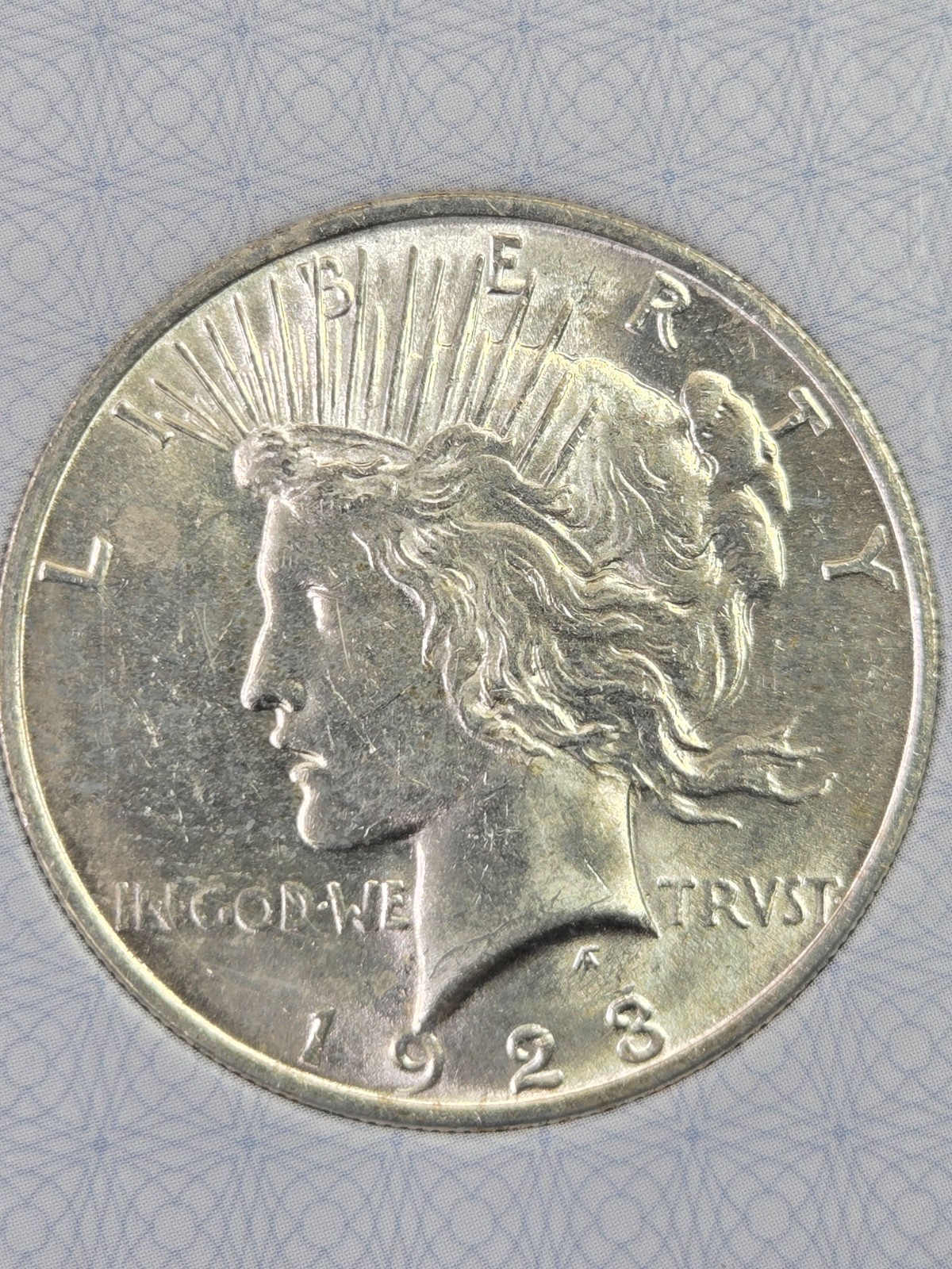 1923-P Peace Silver Dollar AACGS MS62 | Beautiful Luster | Sigma PMV Verified