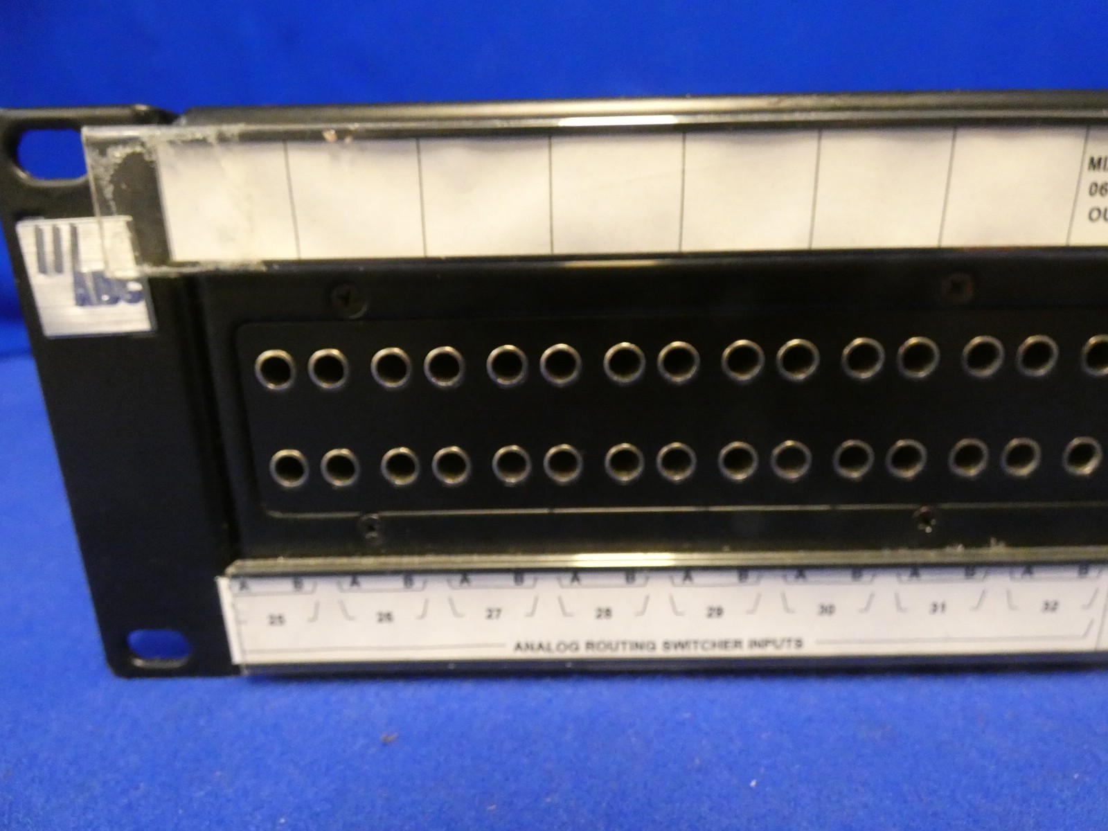 ADC PPBS3-14MKIVHNBG 2x48 Bantam Audio Patchbay Half Normalled
