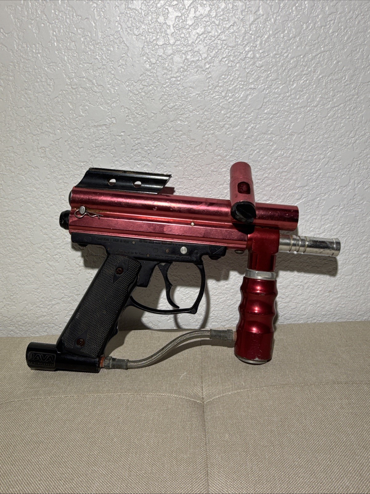 Red Java Paintball Gun