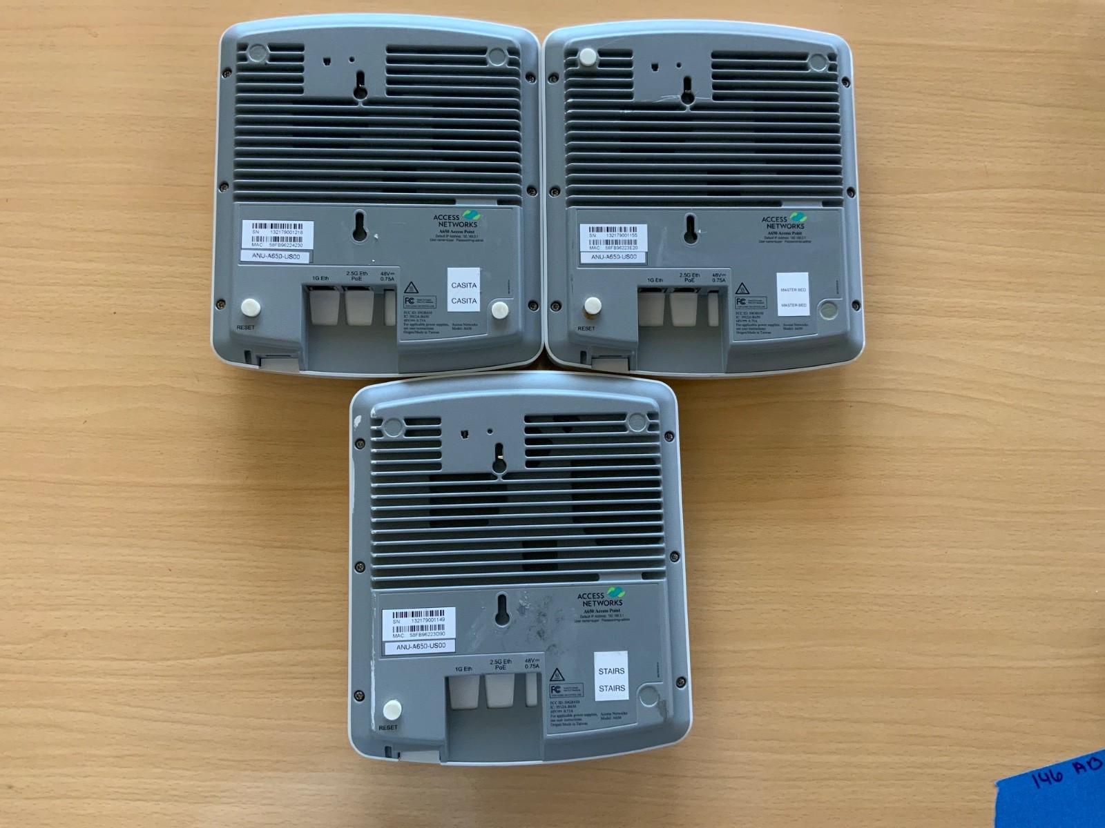 USED - Access Networks A650 Unleashed Wi-Fi 6 Indoor Access Point