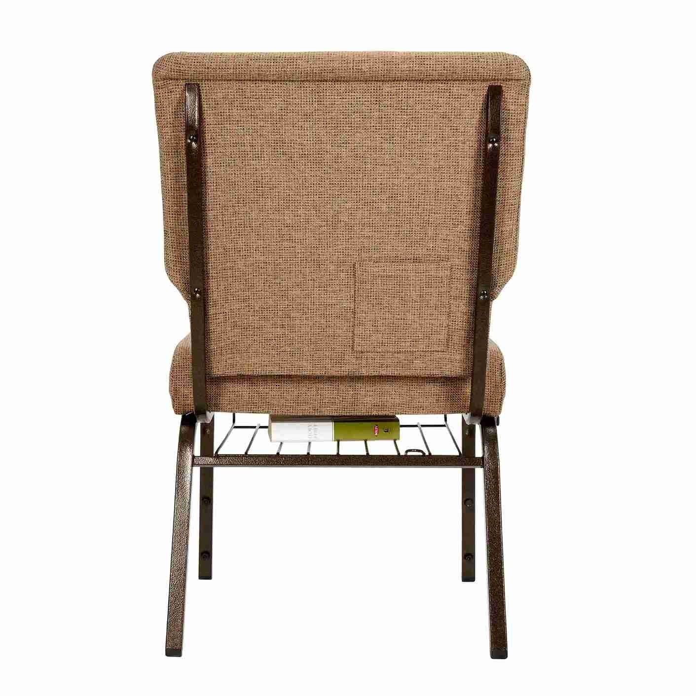 Church Chair Book Rack Gold Vein for 18.5" and 20.5" Chairs by Chivari