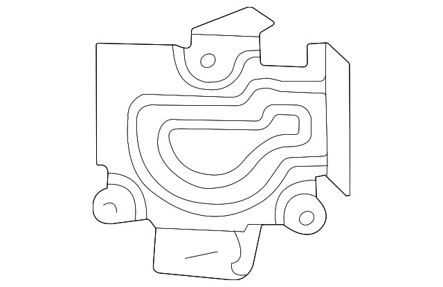 Genuine Toyota Blind Spot Detection System Warning Sensor Bracket 88161-08010