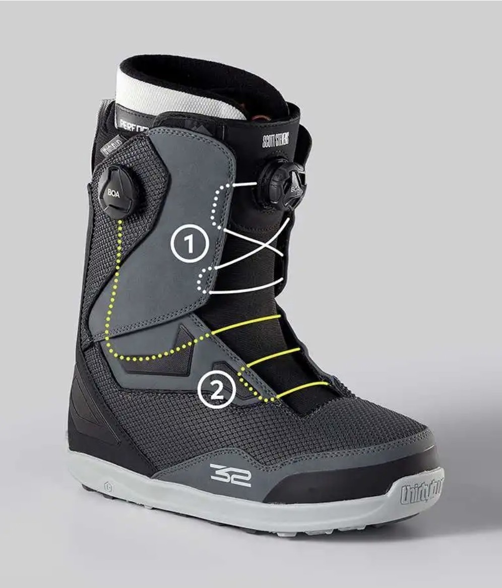 ThirtyTwo BOA STW Double Lashed Replacement Wire Lace Cable Cord Snowboard Boots
