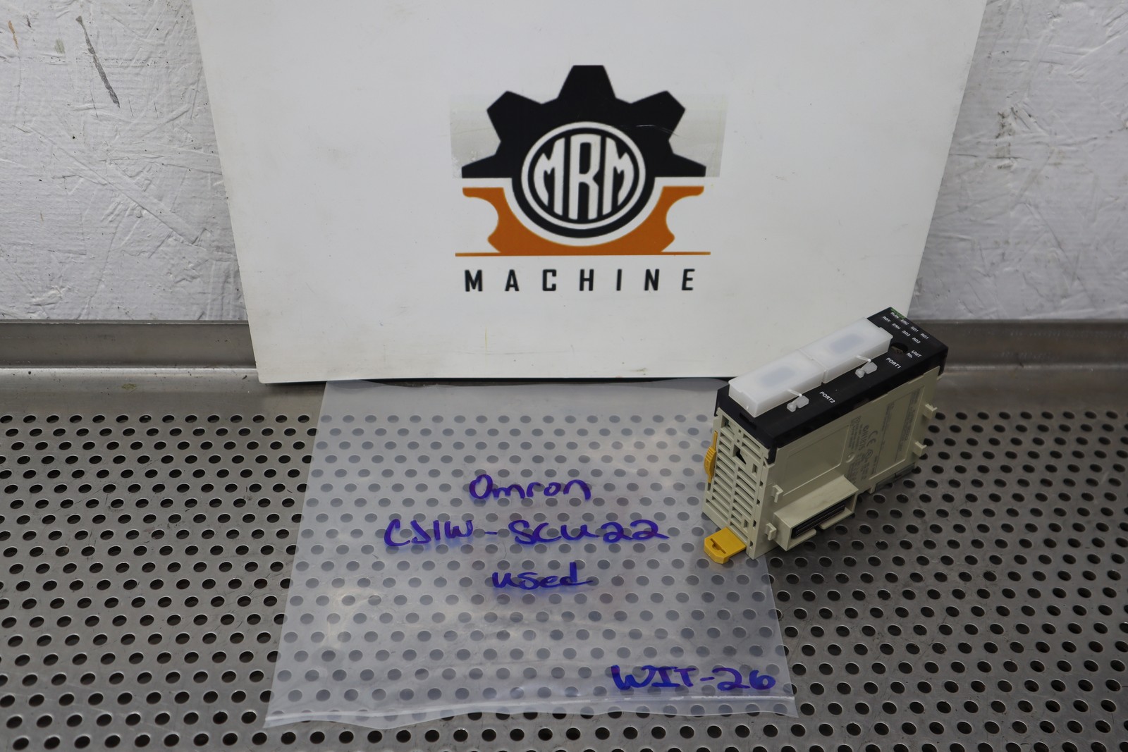 Omron CJ1W-SCU22 Serial Communication Unit Used With Warranty See All Pictures