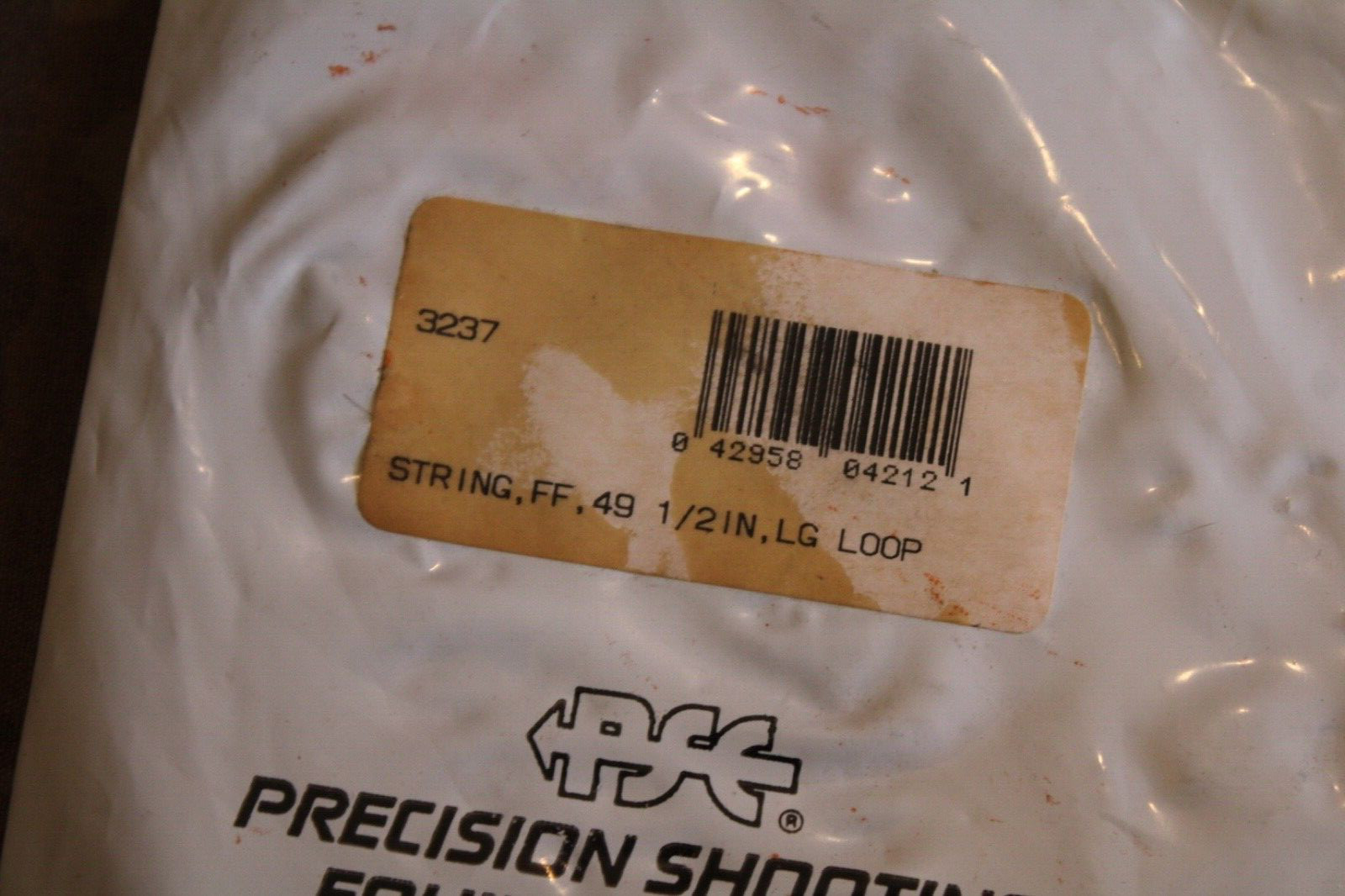 PSE Archery Replacement String 49.5" - Fast Flight - Lg Loop Part# 3237 - 49 1/2