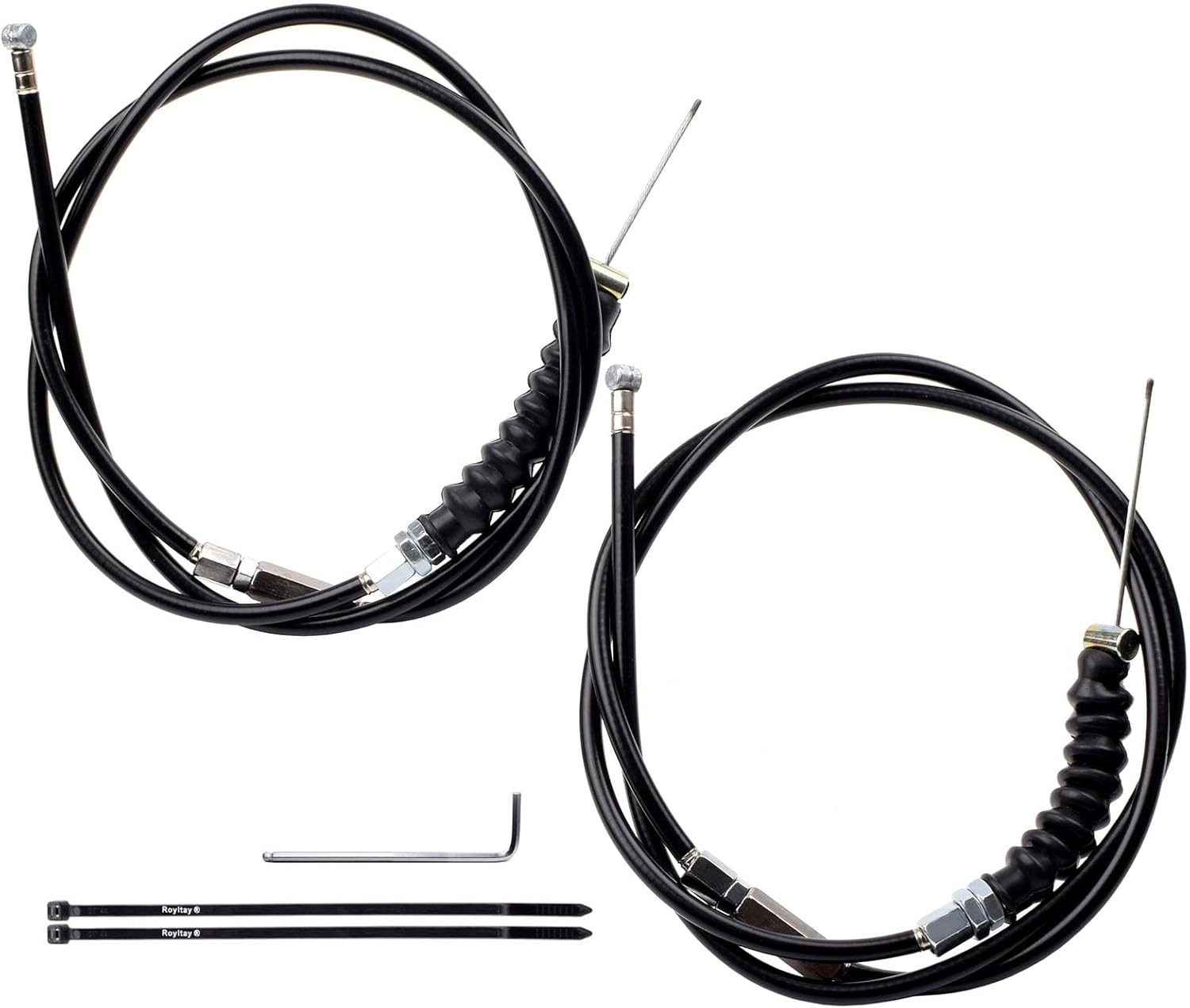 41 Inch Rollator Brake Cable,Drive Walker Replacement Parts, Brake Cables for Wa