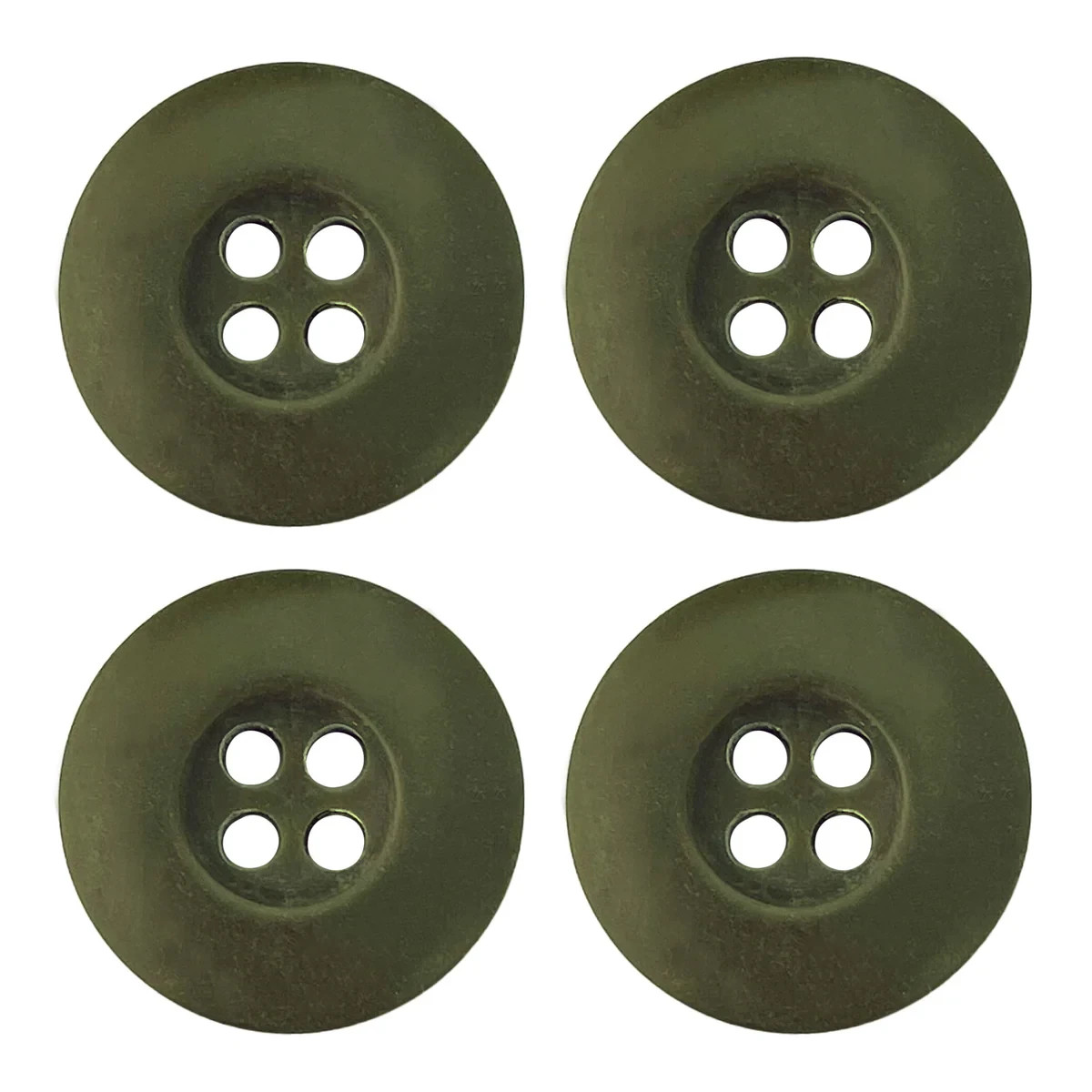 Uniform Button: Fatigue olive drab 30 ligne = 3/4"