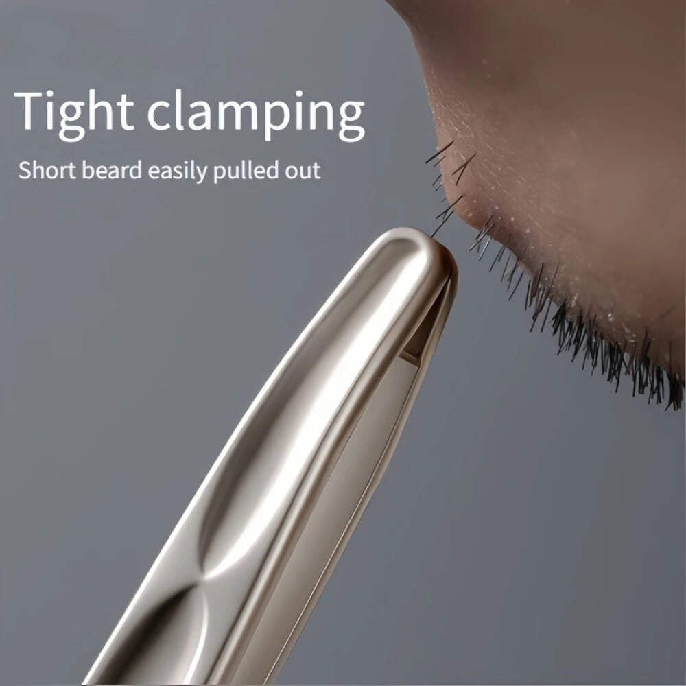 Precision Slant Tip Tweezers NiLiYa Heavy-Duty Stainless Steel Grooming Tool