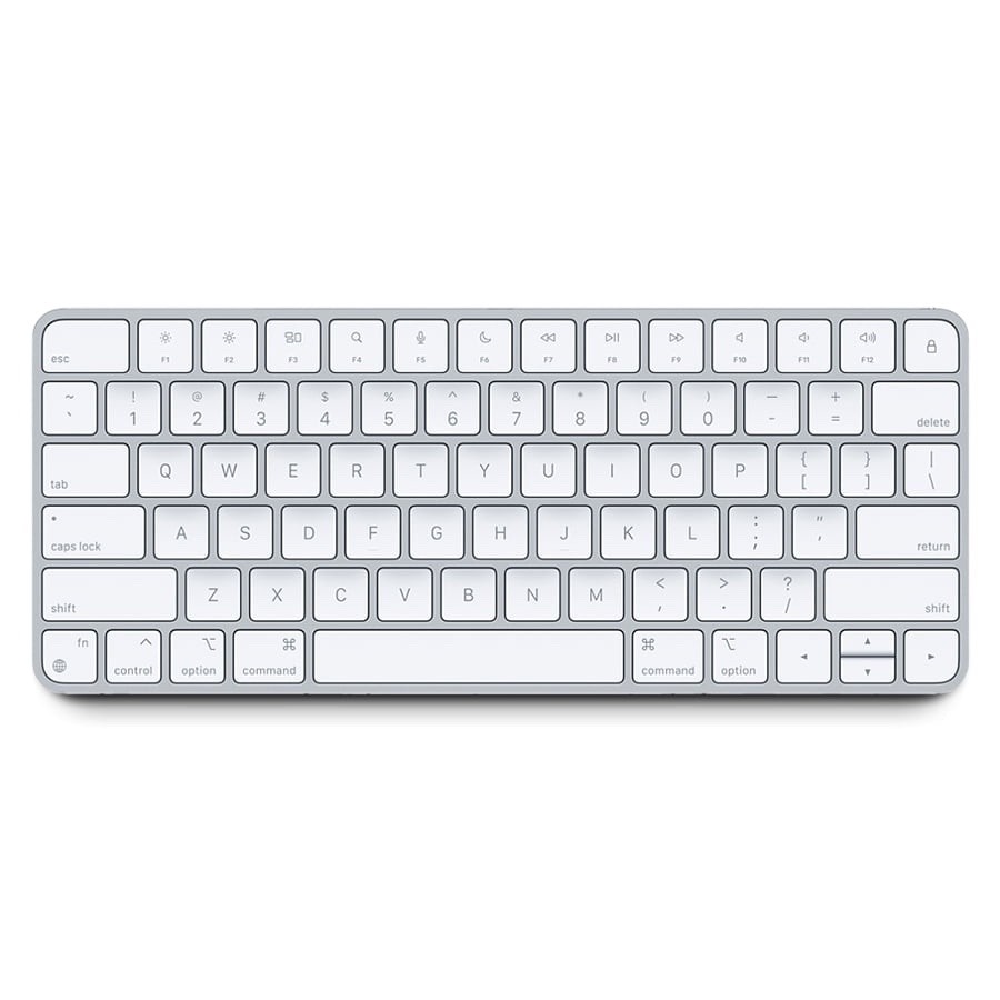 Apple Magic Keyboard W/ Lock Key  - A2450 - White - Lightning - Excellent