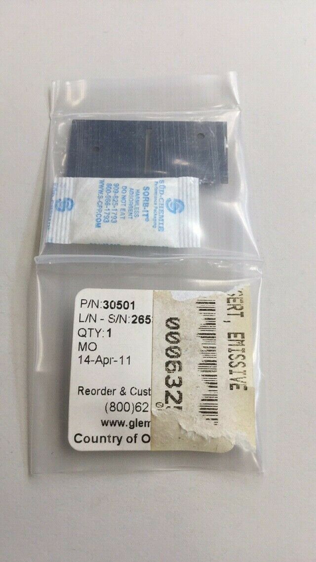 Glemco 30501 Insert Emissive Electrode 1.75" X 0.83"