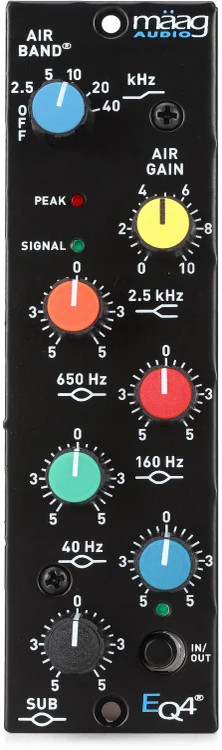 Maag Audio EQ4 500 Series 6-band Equalizer - Black