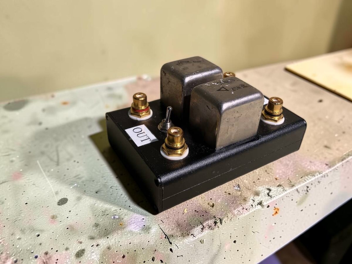 Western Electric TRNSF WE 86NR12 Step-up Trans rare Tested Working JP