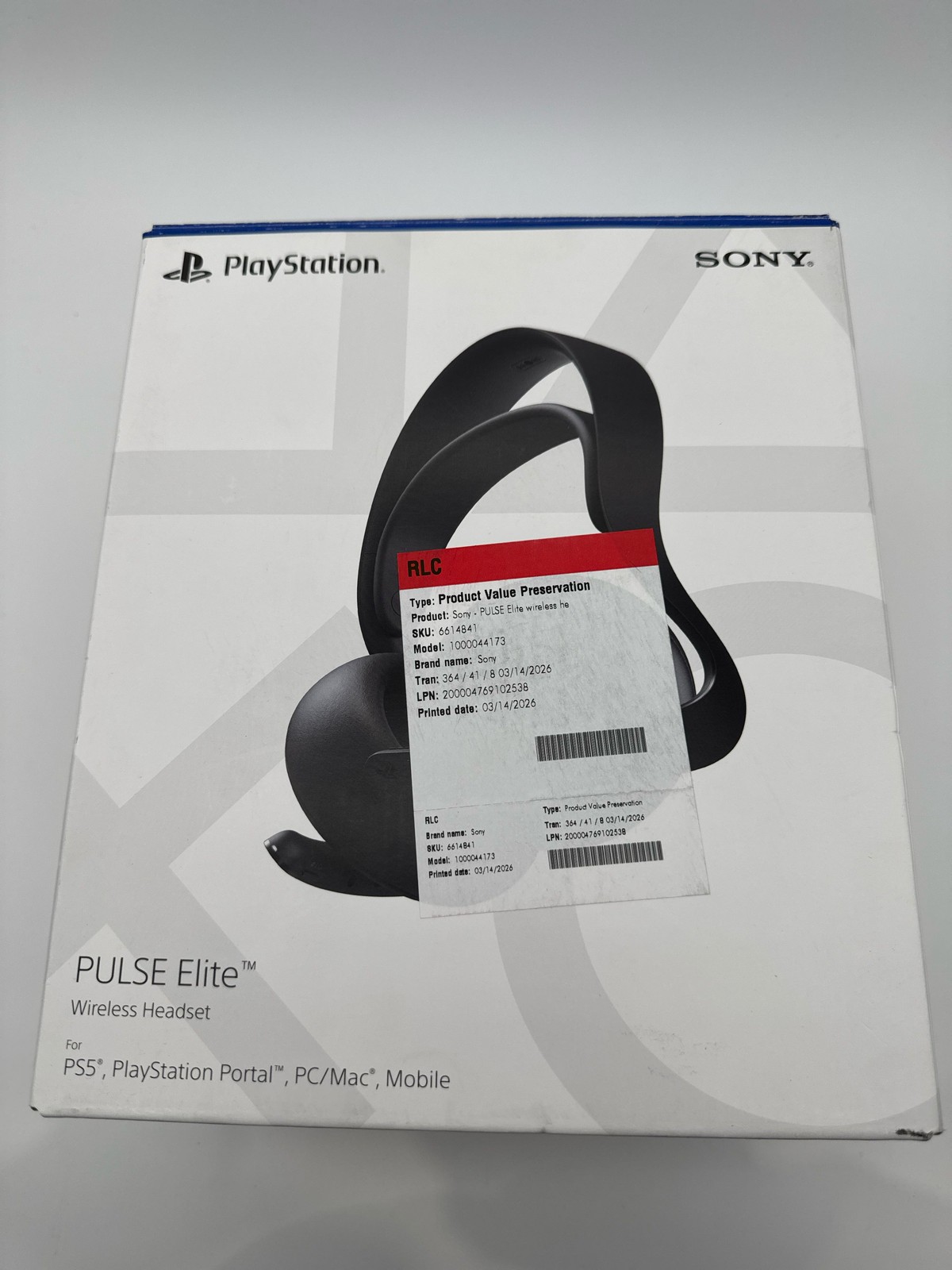 PlayStation Pulse Elite Wireless Headset - Midnight Black