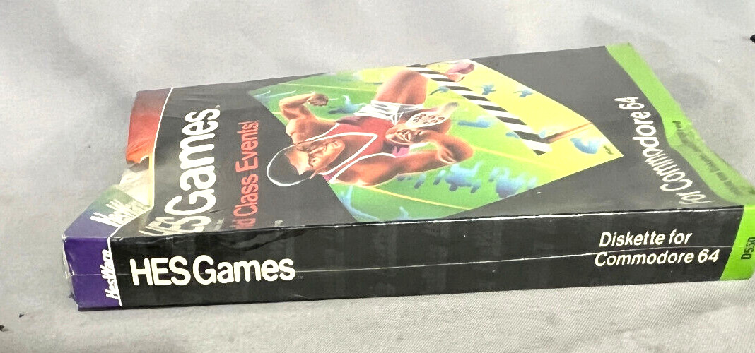 NIB! HESGames 6 World Class Events Disk based C64/128 HesWare 1984