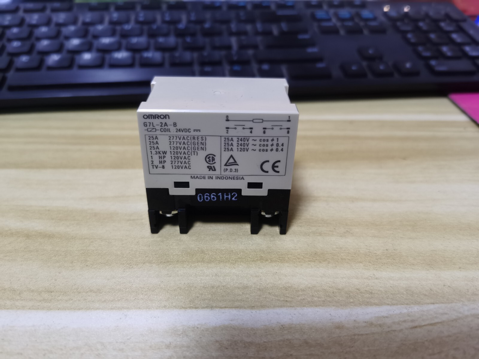 1PC New Omron G7L-2A-B G7L2AB DC24V  Relay  Free Ship *TT