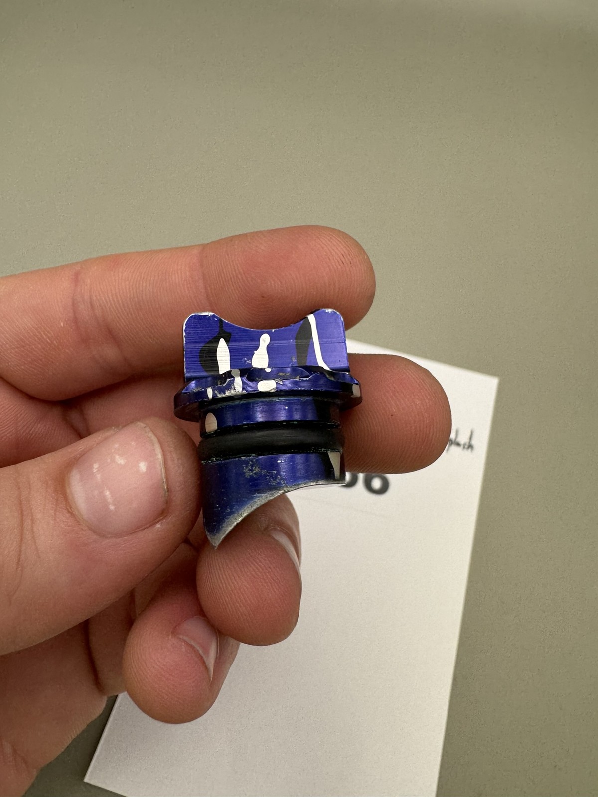 AGD Automag Power Feed Plug - Purple/Silver Splash