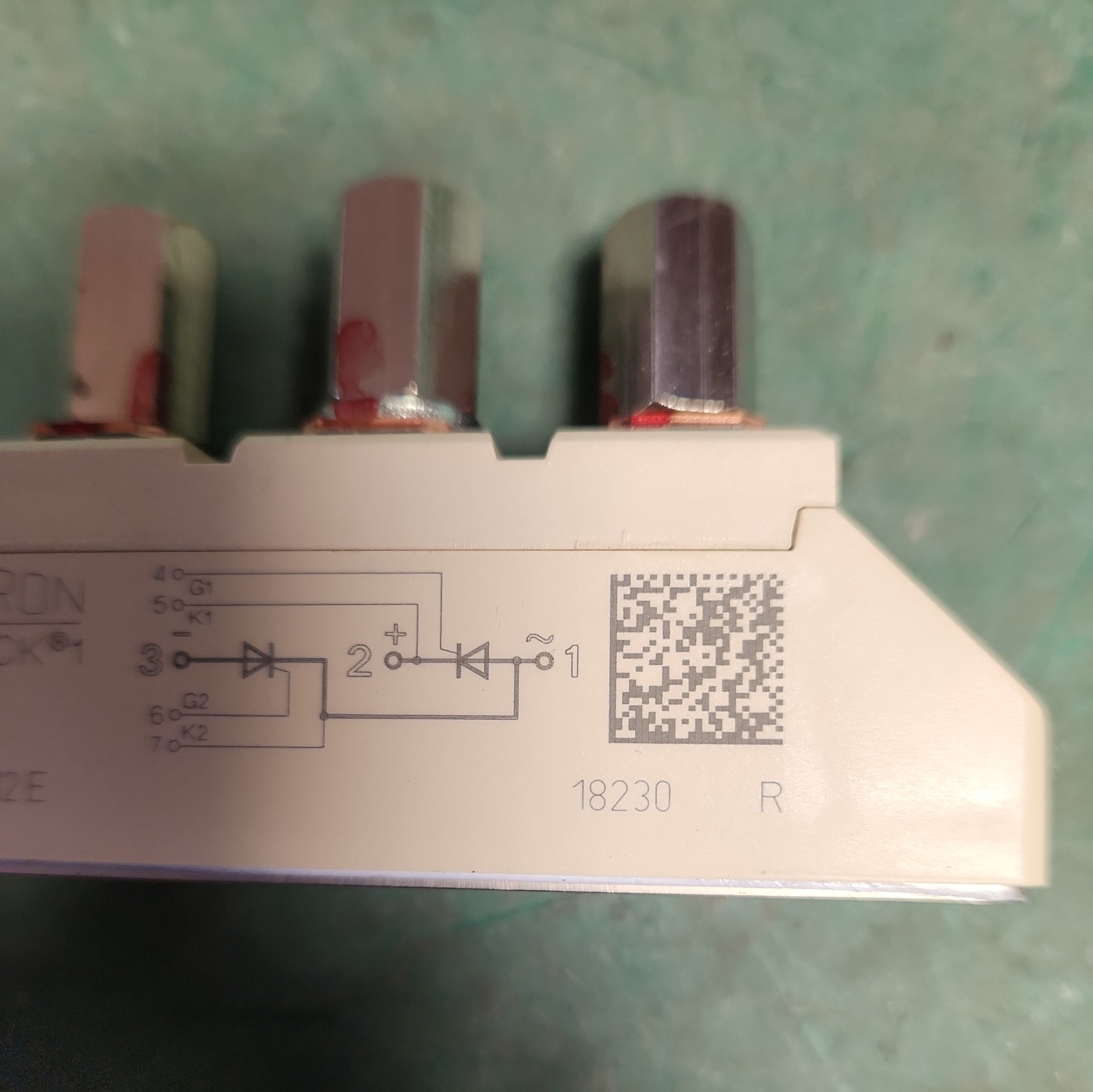 Semikron SKKT 92/12E Semipack Thyristor Module (working good)