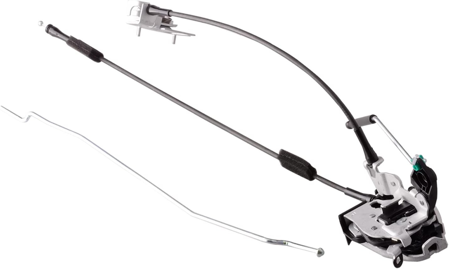 Door latch assembly w/cable Rod compatible for Ford E150 Side Hinged