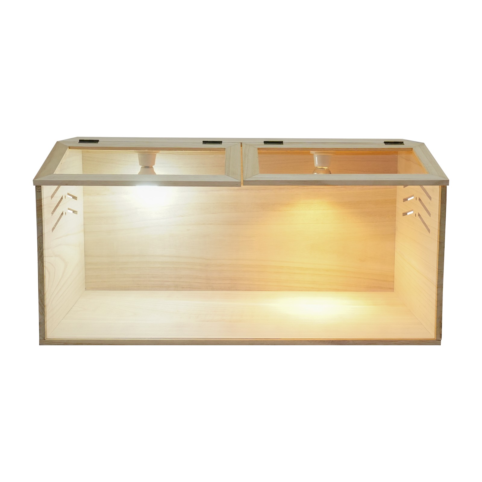 Chicken Brooder Box Indoor Small Animals Brooding Box 31.5*15.75*15.75in