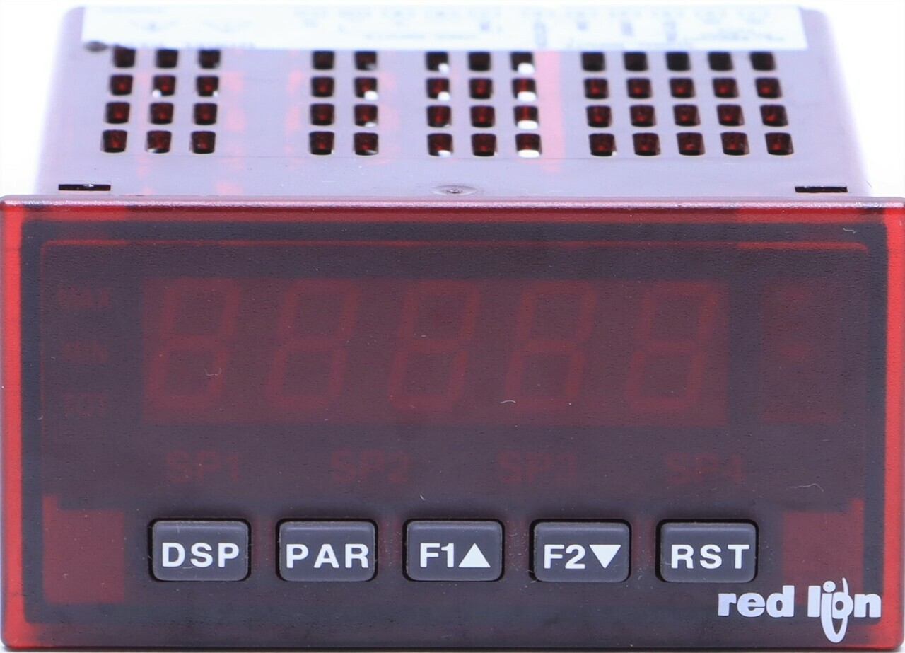 RED LION PAXD PAXD0000 COUNTER PANEL METER