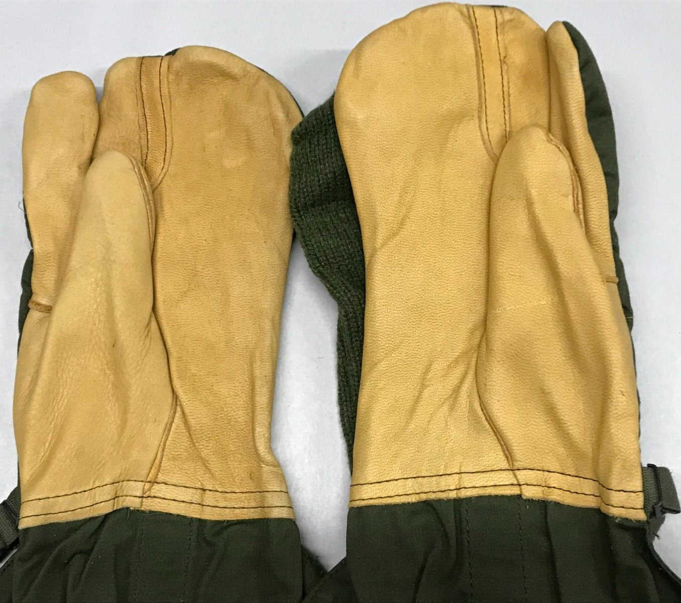 USGI Cold Weather Trigger Finger Mittens M1965 OD NOS