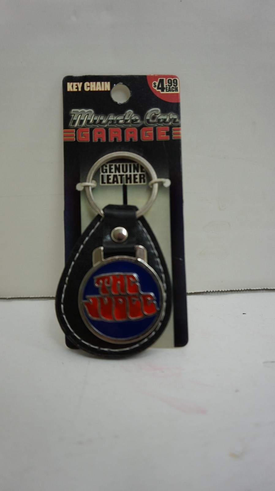 NEW Muscle Car Garage GM/Pontiac GTO Ram Air IV/The Judge Leather Key Fob