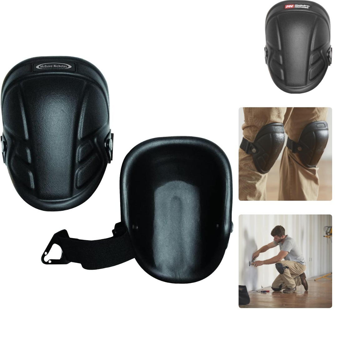 Comfortable Lightweight Tactical Knee Pads with Multi-Cam Cap & Buckle Closure
