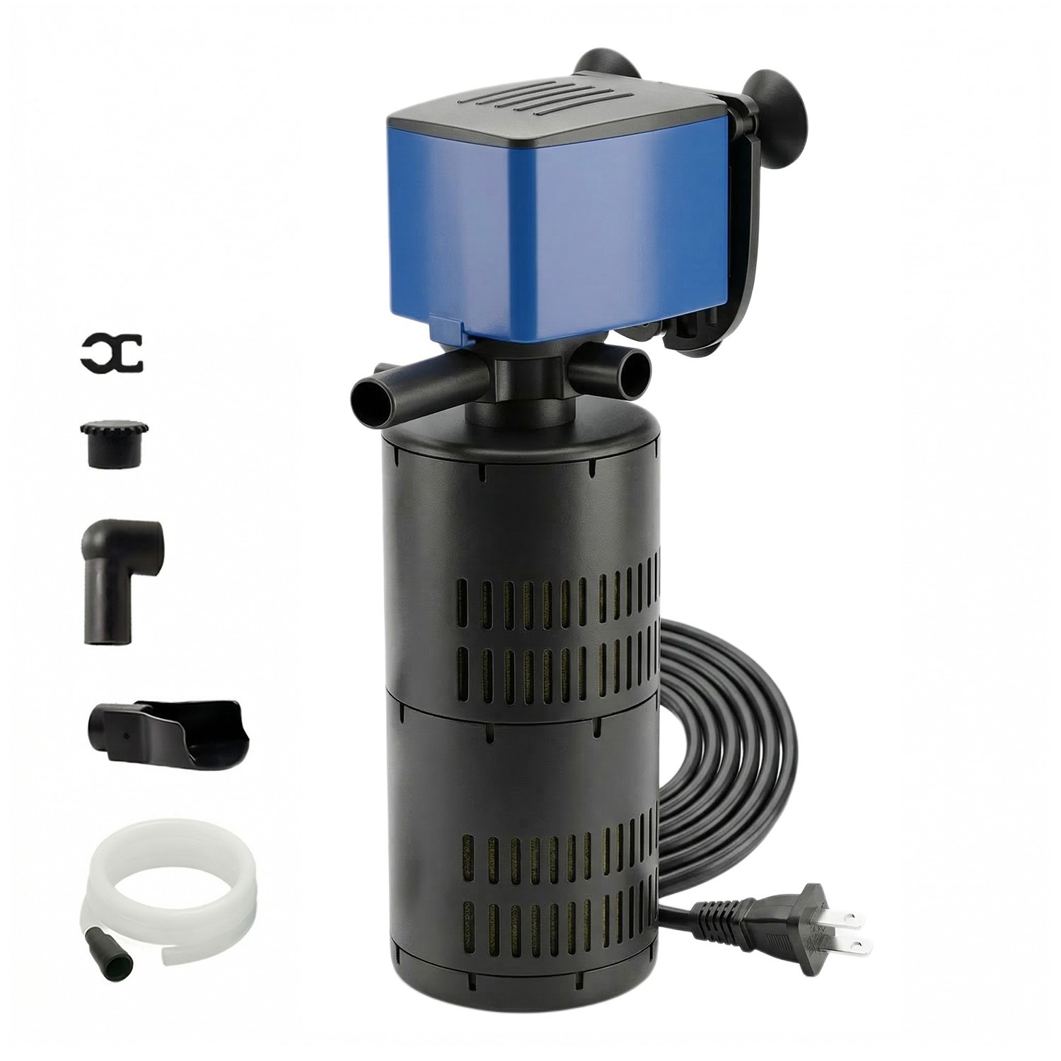 320 GPH Internal Filter Aquarium Oxygen Water Pump Hydroponic Fountain Fish Tank
