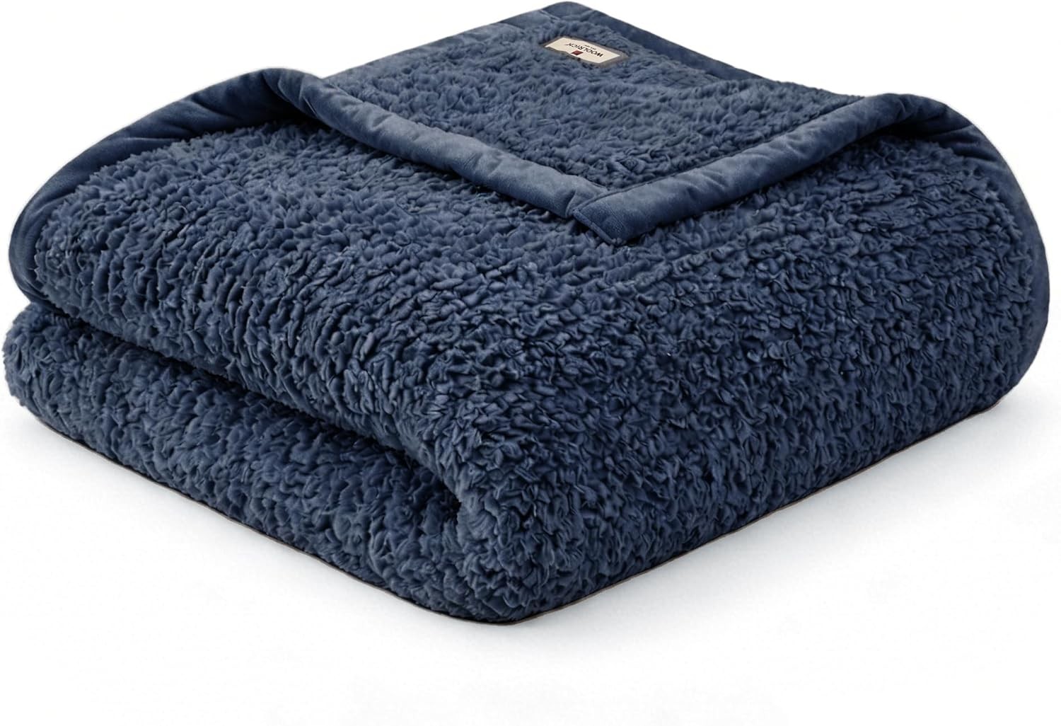 Woolrich Burlington Berber Blanket Super Soft Cozy Lightweight Cover W/