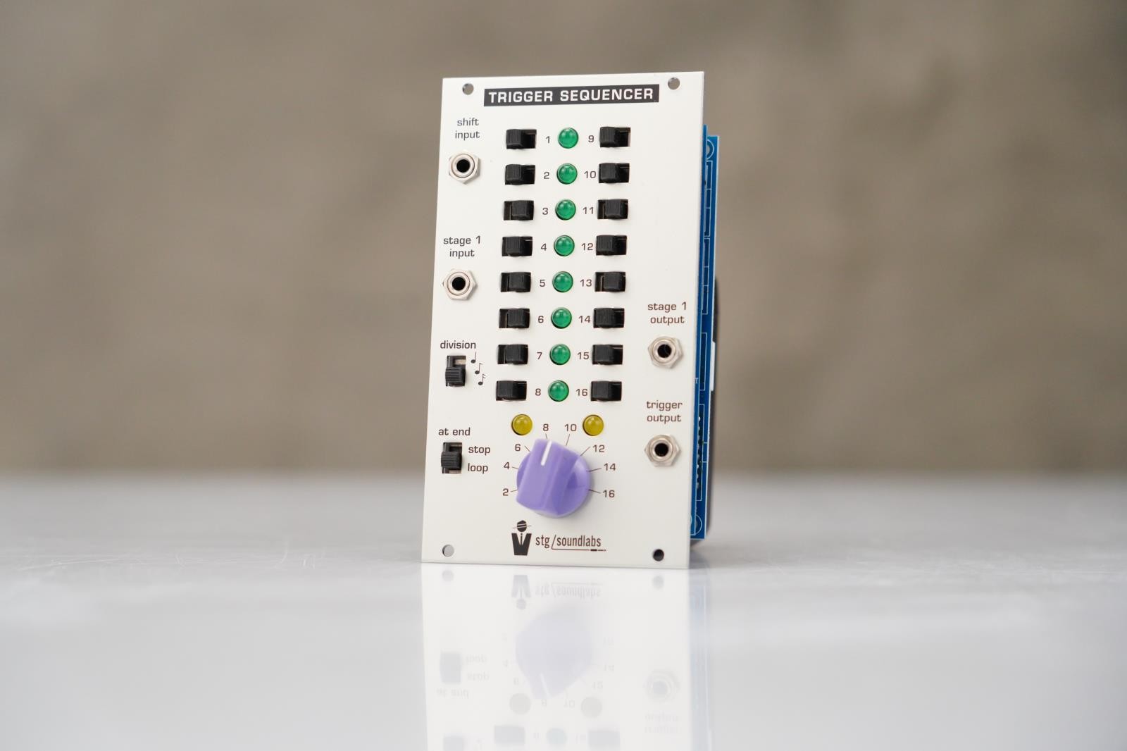 STG Soundlabs Trigger Sequencer Eurorack Module #58455