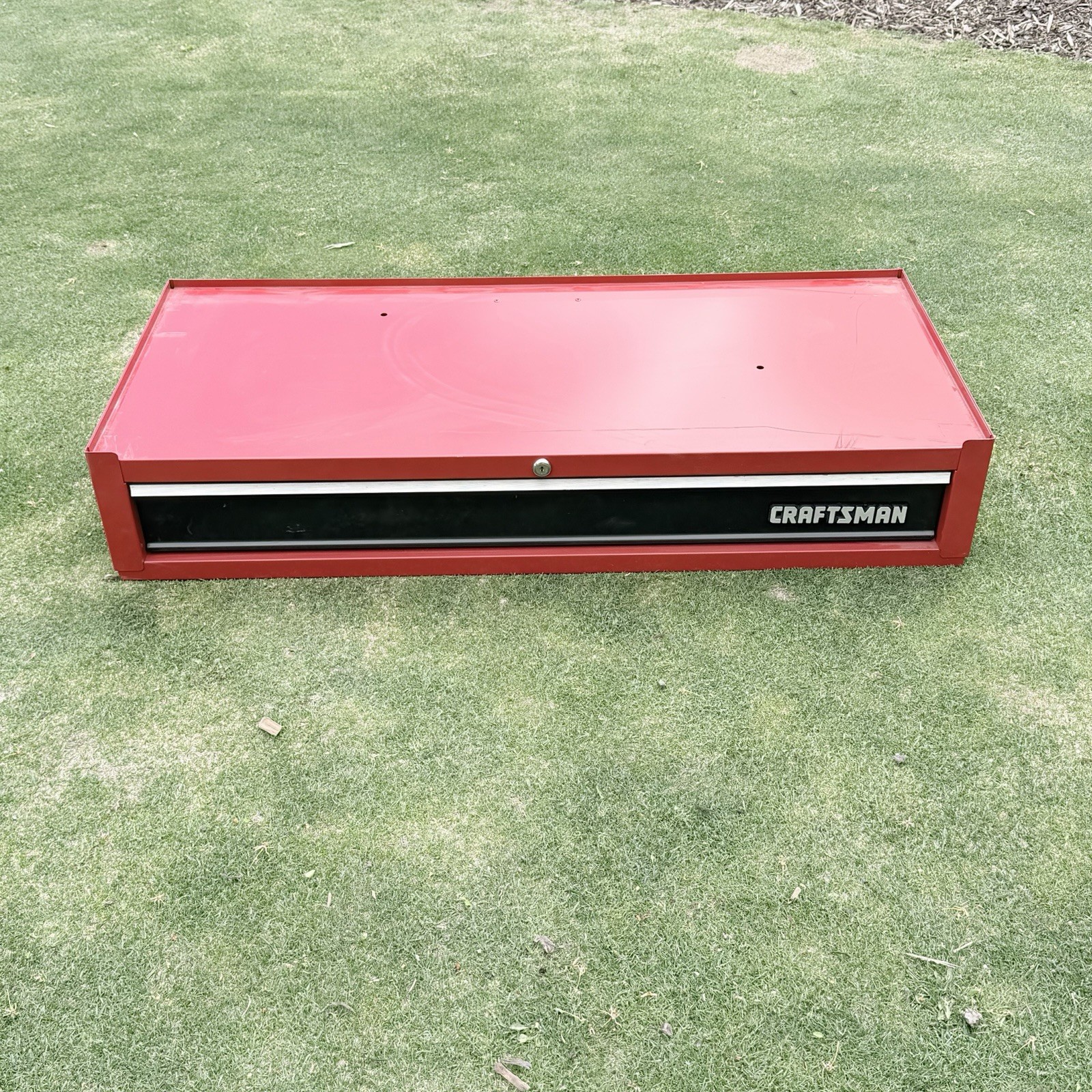 Craftsman 1 Single Drawer Mid Intermediate Middle Riser Tool Box Chest Red