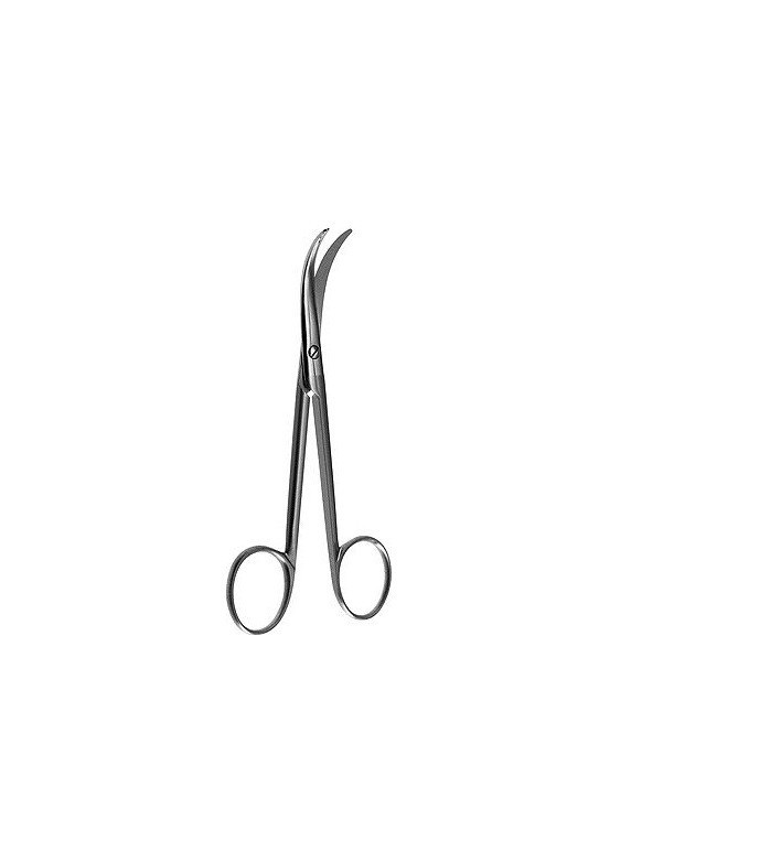 Set of 3 Enucleation Scissors, 5", Fully Curved Blades, Stainless, Premium