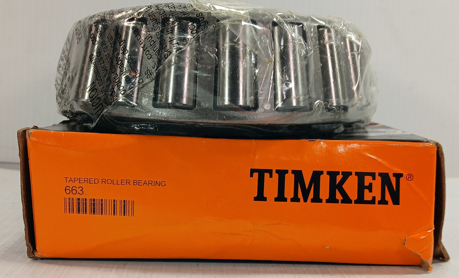 1 NEW TIMKEN 663 TAPERED ROLLER BEARING CONE NIB ***MAKE OFFER***