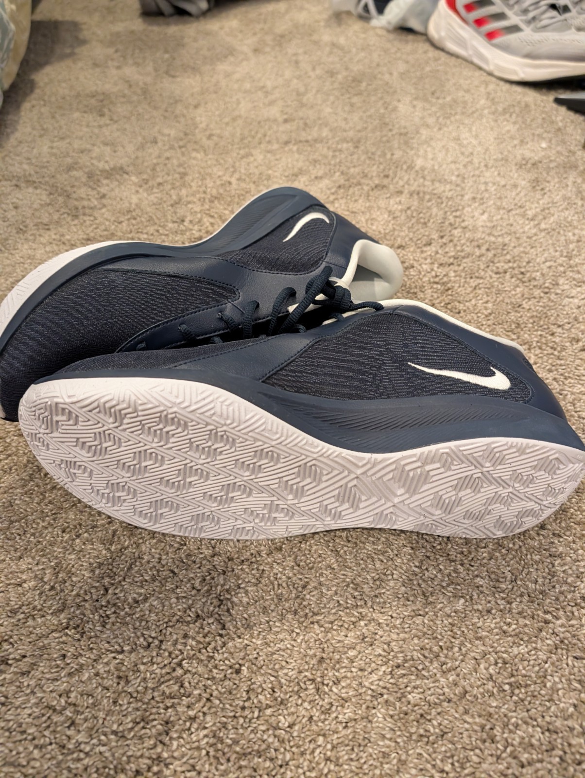 Nike Giannis Zoom Freak 6 Men's Size 12.5 Navy Blue Basketball Shoes FV1292 400