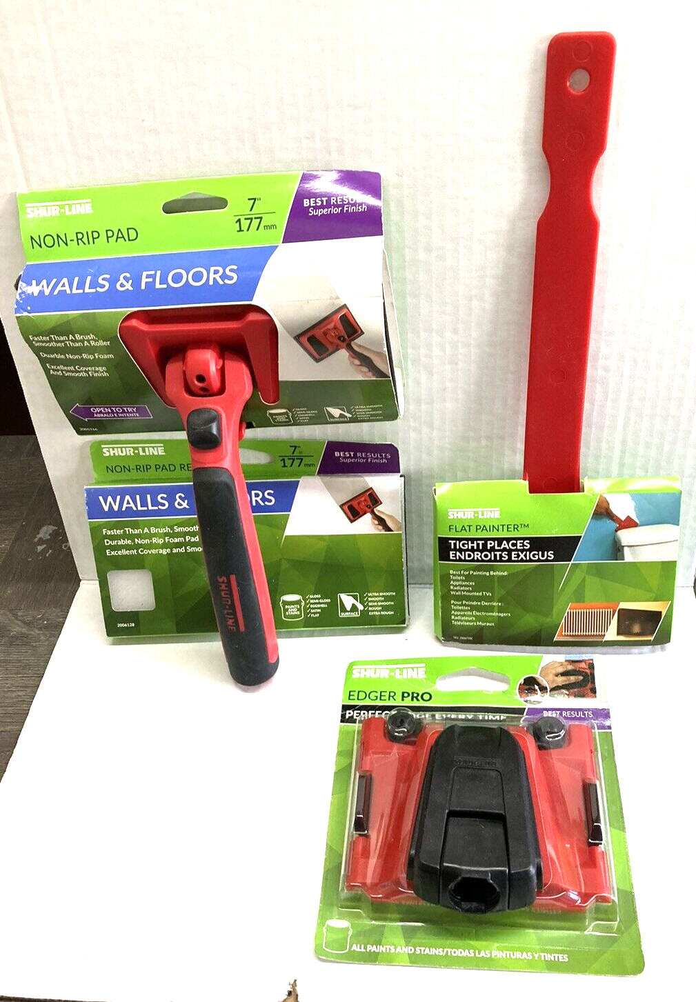 Shur Line PAINTER SET OF 4  SEE DETAILS