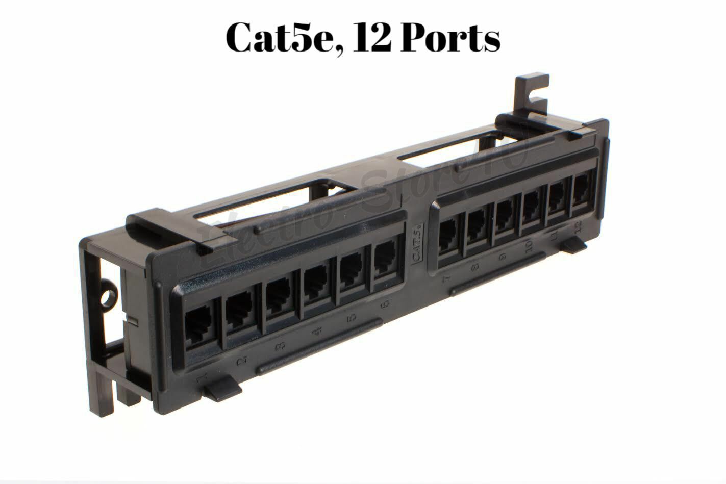 Network Patch Panel for Cat5e Cat6 110Type 12 24 48 Ports RJ45 Ethernet Rack Lot