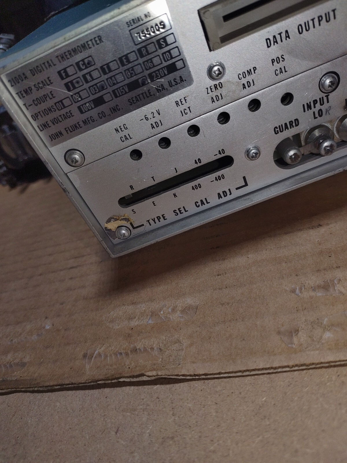 Fluke 2100A Temperature Controller =Used= Tested = Working