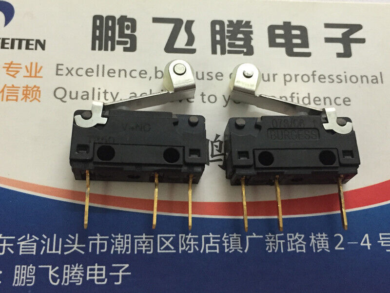2PCS For micro switch 3 feet V4NC