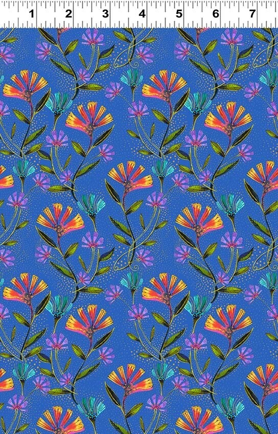 Laurel Burch***EARTH SONG*** Y4023-31M ~ by the Yard!
